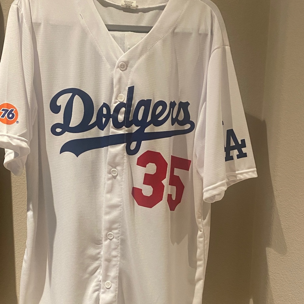 Cody Bellinger 35 Los Angeles
Dodgers Jersey Mens XL White 76
Giveaway LA MLB